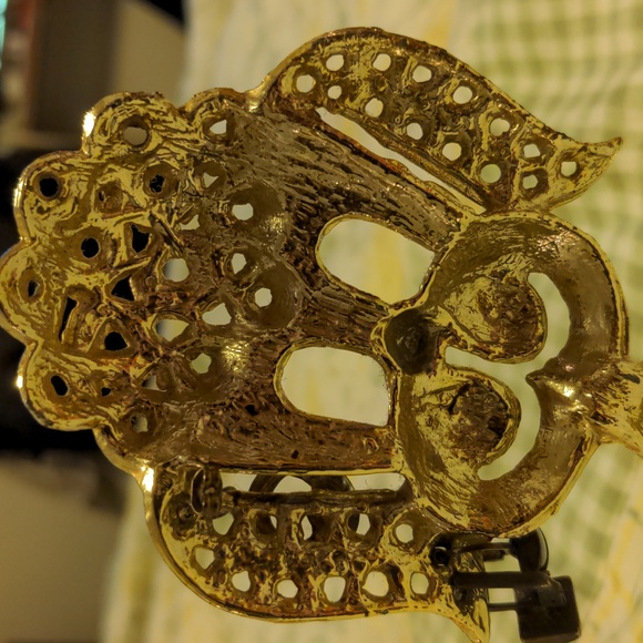 1980s TORINO Poodle Dog Earring Holder Stand Vintage Signed - Picture 9 of 10